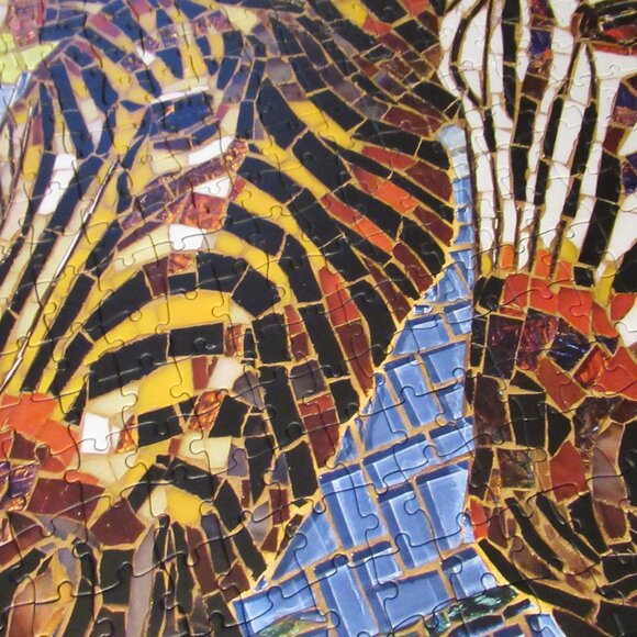 Zebra Glass Puzzle - Picture 6 of 14